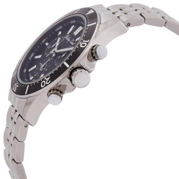 NWT Authentic Mathey-Tissot Expedition Chronograph Quartz Black Dial Men's Watch - Picture 2 of 3